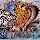 Совместимость Змей и Тигров в дружбе, работе и любви