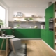 Зеленая кухня: гарнитур и его сочетание с дизайном интерьера 