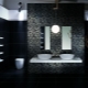 Черная плитка в ванной: варианты дизайна и советы по уходу