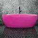 Цветные акриловые ванны: разновидности, рекомендации по выбору