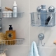 Полки из нержавеющей стали для ванной комнаты: виды, советы по выбору