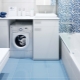 Варианты дизайна маленькой ванной комнаты со стиральной машиной