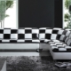 Черно-белые диваны: особенности и правила сочетания 