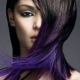 Фиолетовые кончики волос: модные тренды и техника окрашивания