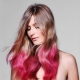 Розовые кончики волос на русых волосах: кому подойдет и как сделать?