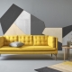 Желтые диваны: использование в интерьере, сочетание цветов   