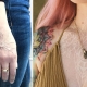 Обзор белых татуировок для девушек