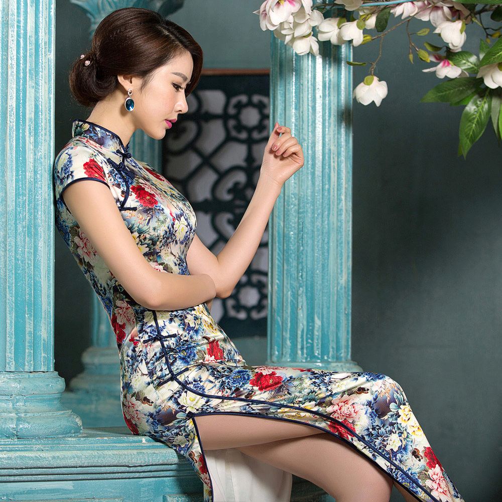 Платье-ципао: особенности китайских платьев чеонгсам (29 фото)