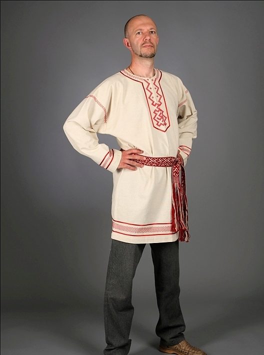 Белорусский мужской костюм фото