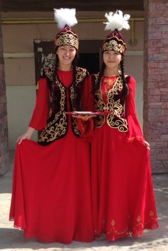 Костюм киргизия женский