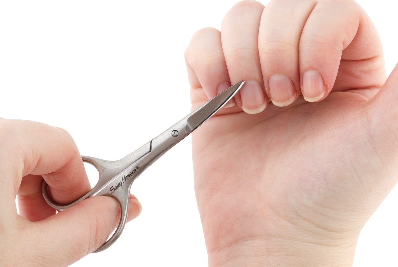 Ножницы ногти подстричь