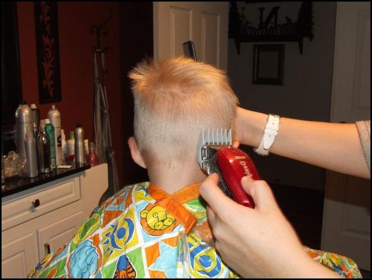 Как Подстричь Мальчика Фото Пошагово