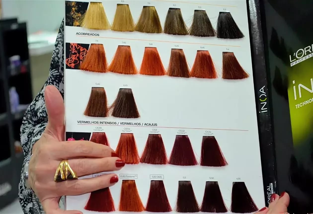 Как покрасить волосы краской иноа в домашних условиях