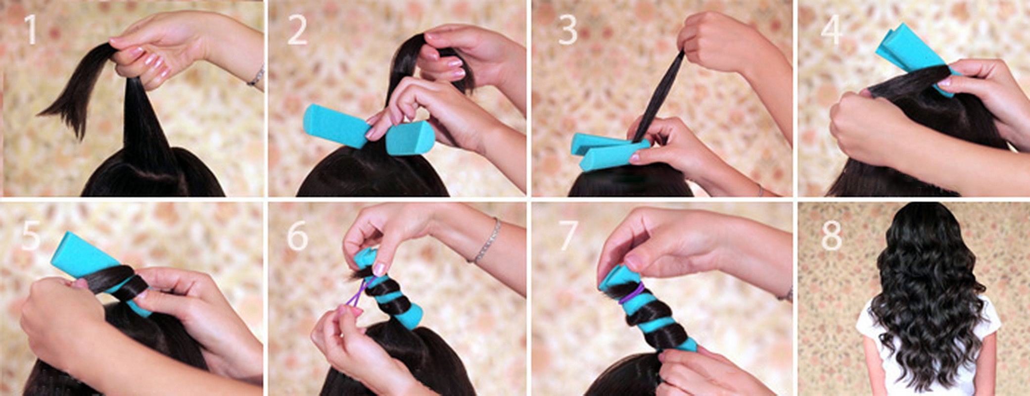 Как делать кудри на носки