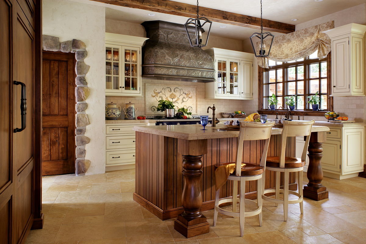Кухня в деревенском стиле 54 фото дизайн кухни с печкой в доме выбираем кухонный гарнитур для интерьера в итальянском деревенском стиле