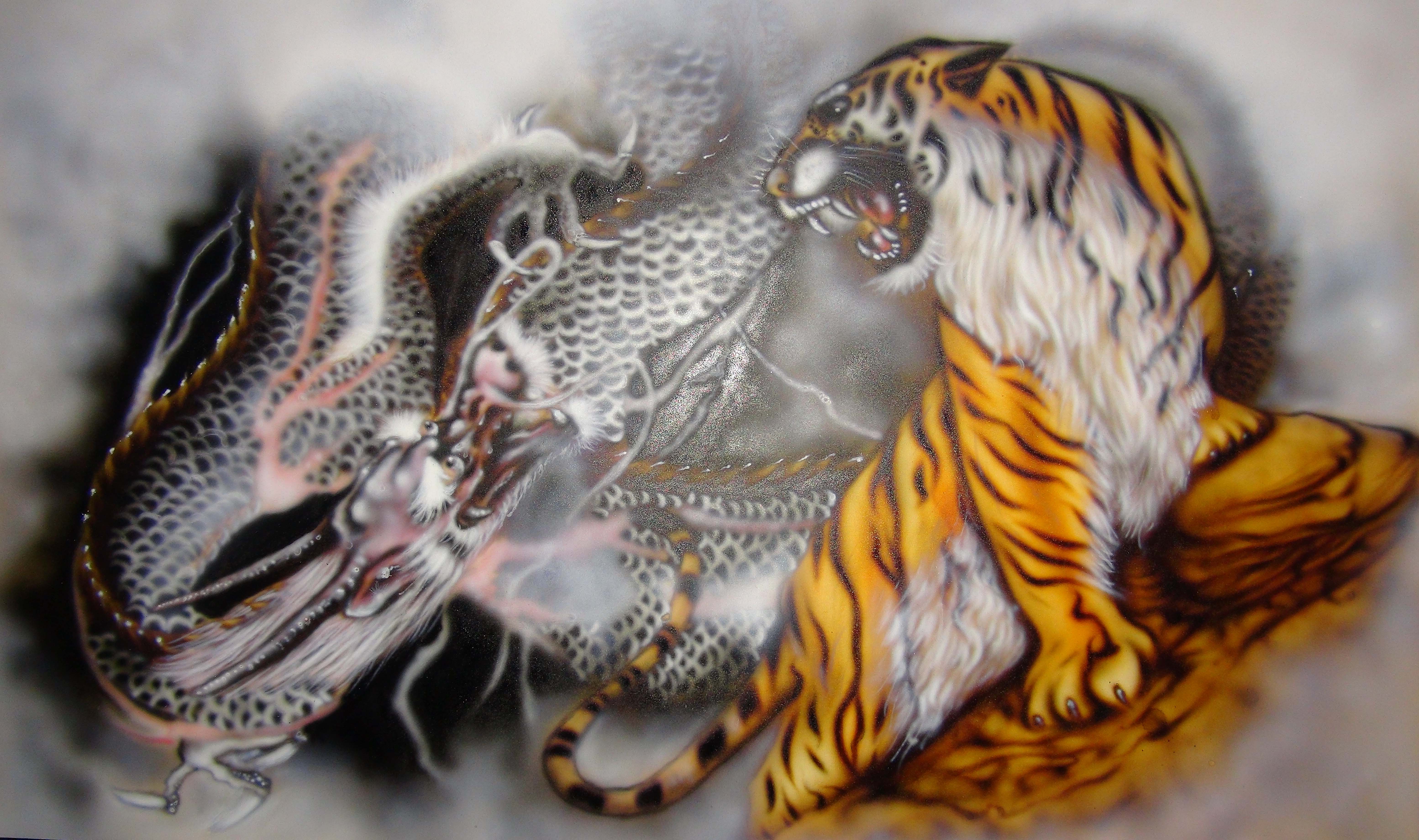 Тигр vs драгон