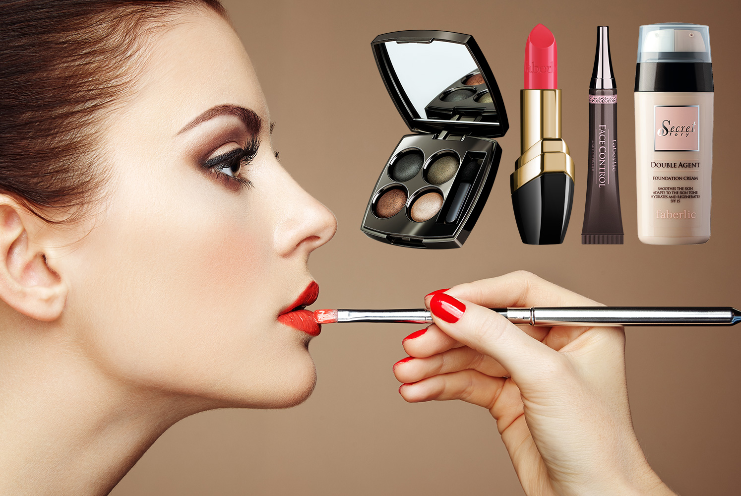 Cosmetics woman. Декоративная косметика. Косметика для макияжа. Реклама косметики. Декоративная косметика для лица.