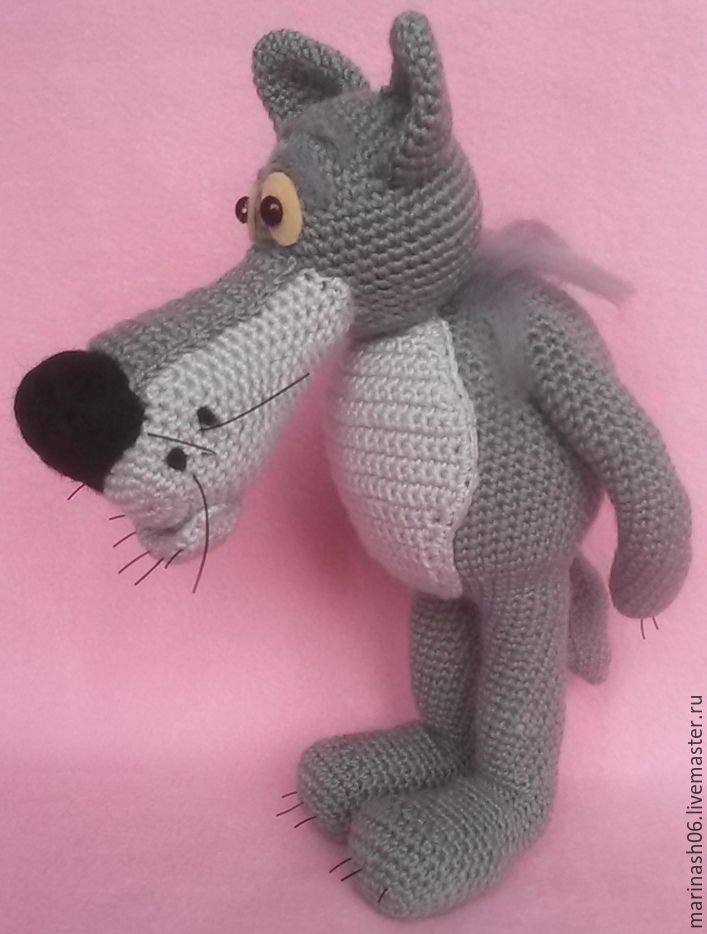 Volk Amigurumi Shemy I Opisanie Vyazaniya Kryuchkom Volka Master Klass