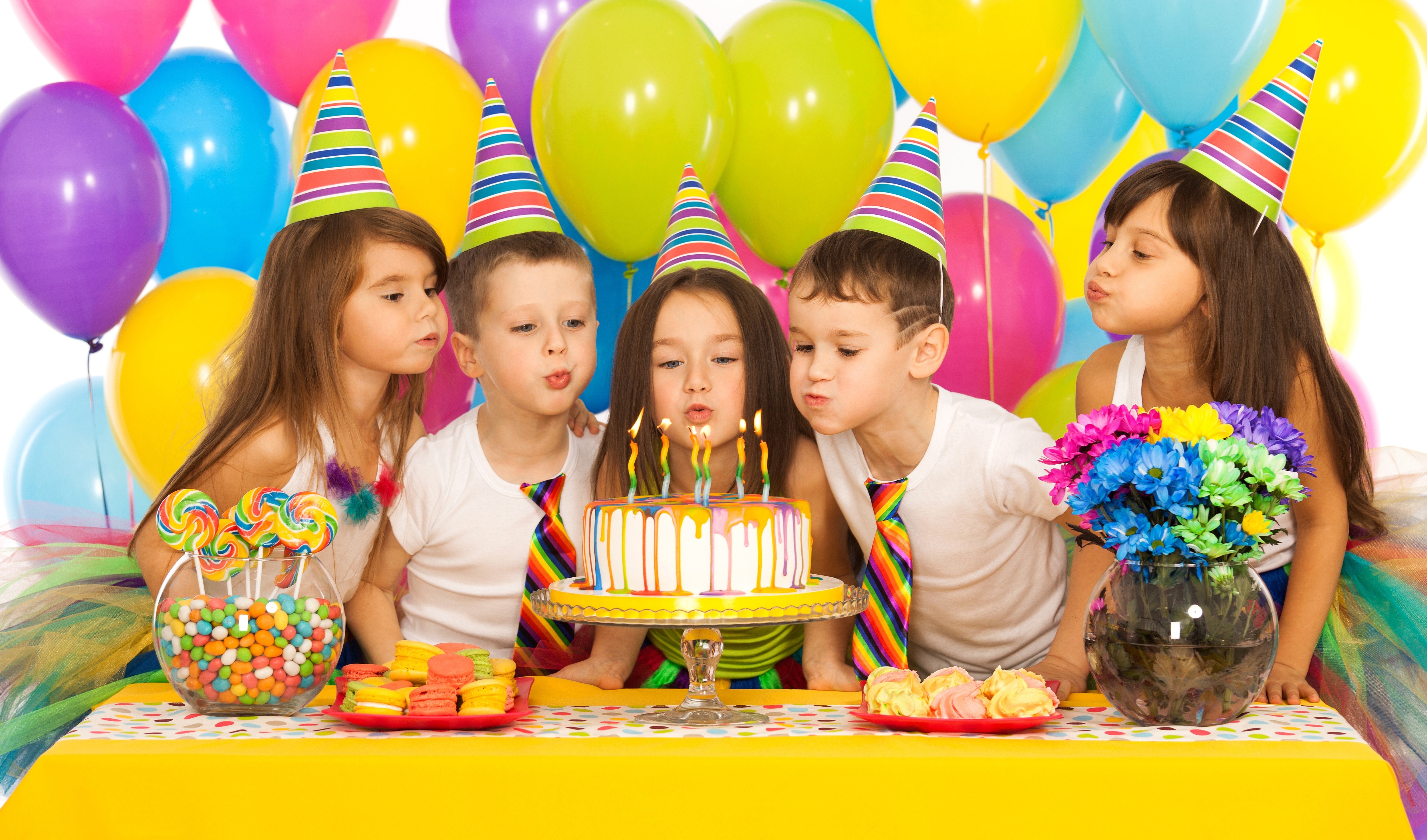 фото детей на дне рождения
