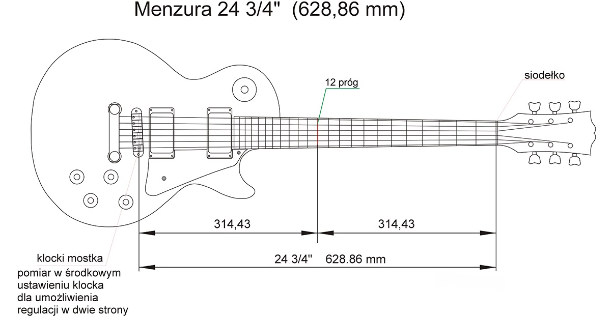 Размеры электрогитары. Мензура 650 мм гитара. Ширина грифа Gibson les Paul. Чертеж акустической гитары мензура 650 мм. Мензура Fender Stratocaster.