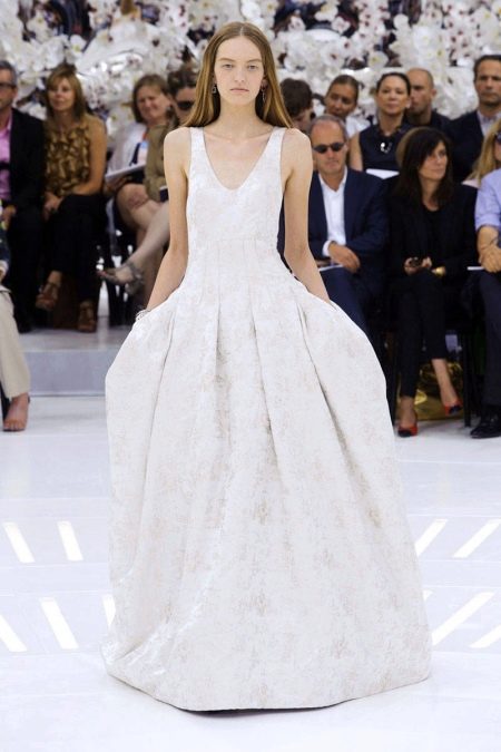 Свадебное платье от Chanel минимализм