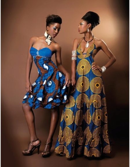 Платья в африканском стиле