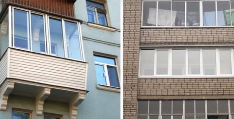 Što je bolje: ostakljeni balkon ili otvoren?