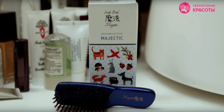 Японская расческа для кожи головы