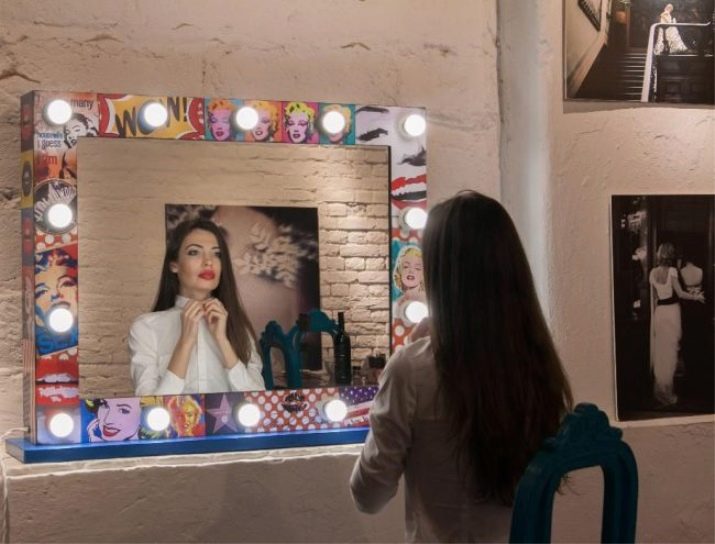 Зеркало с подсветкой для макияжа сделать самому thumbnail