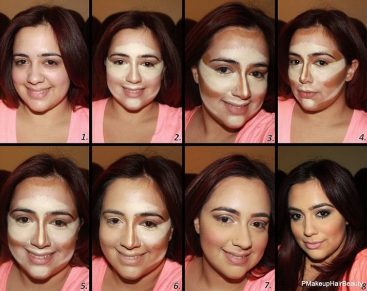 Как сделать красивый макияж для круглого лица