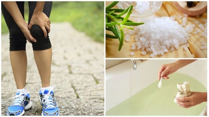 Лечение ног соляными ваннами