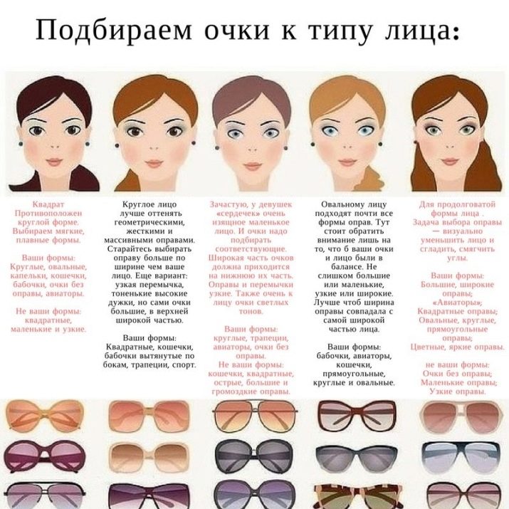 Очки для ромбовидного лица женские фото