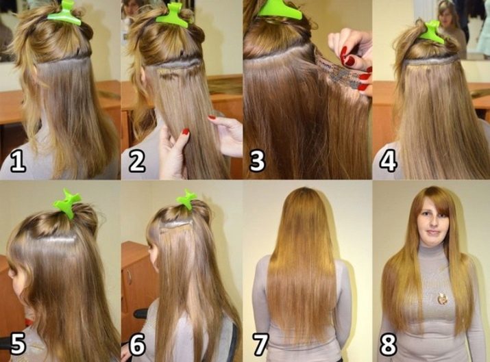 Как одевать волосы на одной ленте