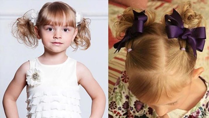 Какую прическу можно сделать ребенку 3 года на короткие волосы