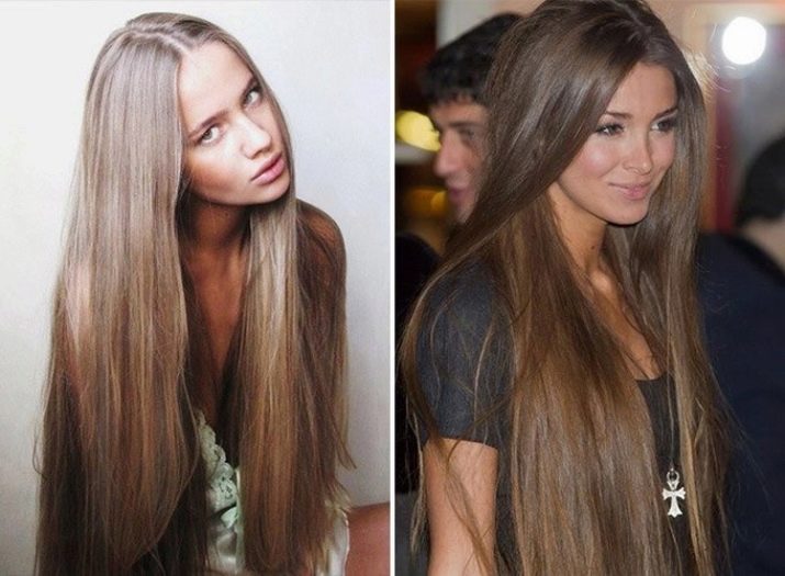 Фото пепельный коричневый цвет волос фото до и после