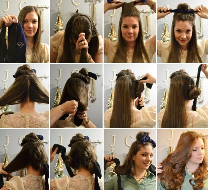 Как накрутить волосы вертикально или горизонтально
