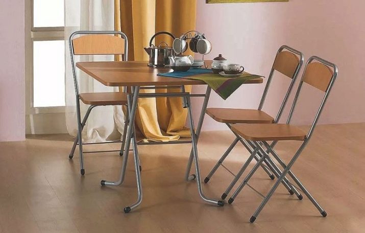 Складные стулья для кухни (43 фото): раскладные модели со спинкой .