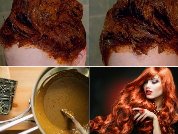 Макияж с янтарным цветом волос