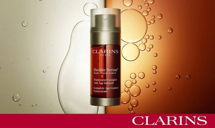 Name skin care. Clarins дубль серум.