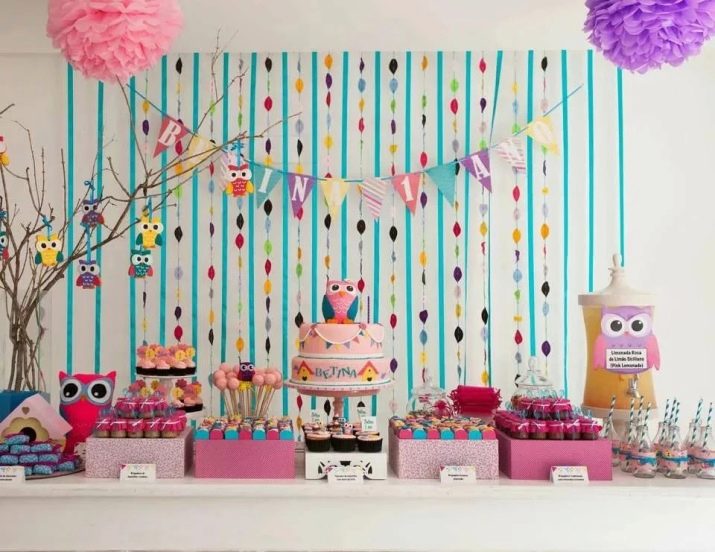 Украсить комнату на 7 лет девочке на день рождения
