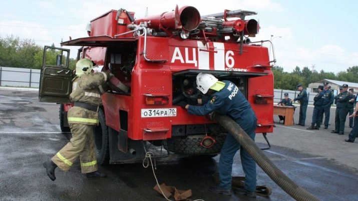Время ремонта пожарного автомобиля